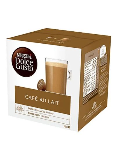 Picture of Nescafe Dolce Gusto Café Au Lait Balanced & Round 16's Capsules 160gm