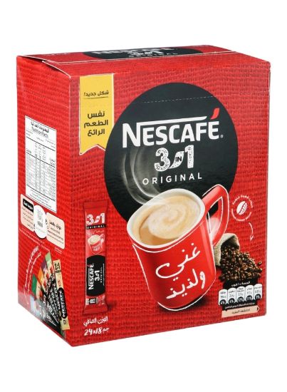 Picture of Nescafe Coffee 3 In 1 Original 24x18gm