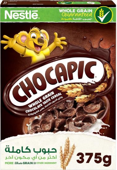 Picture of Nestle Chocapic Whole Grain Chocolate Taste Cereal 375gm