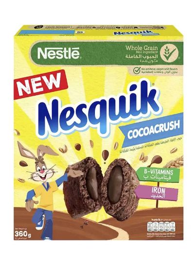 Picture of Nestle Cereal Nesquik Chocolate Crisp 360gm