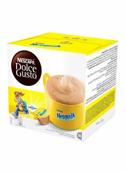 Picture of Nescafe Dolce Gusto Nesquick Milk & Cocoa 16 Capsules 256gm