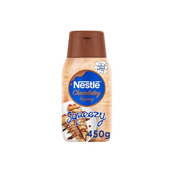 Picture of Nestle Chocolatey Topping Squeezy Bottle 450ml