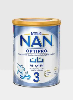 Picture of Nestle Nan 3 Optipro Growing Up Milk Powder From 1 To 3 Years 400gm