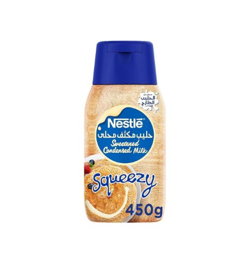 Picture of Nestle Sweetened Condensed Milk Squeeze 450gm