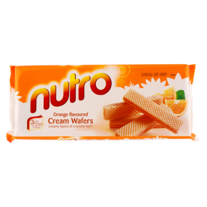 Picture of Nutro Family Choice Cream Wafer Orang Flavoured 150gm