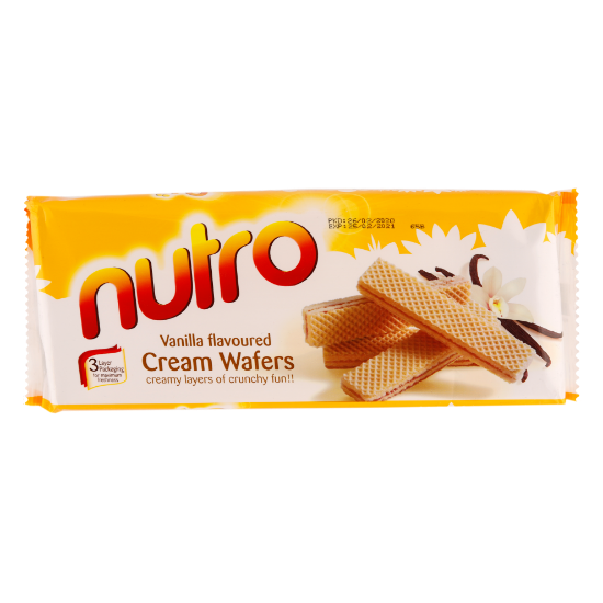 Picture of Nutro Cream Wafers Vanilla Flavoured 150gm