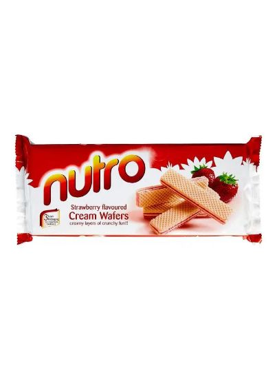 Picture of Nutro Cream Wafers Strawberry Flavoured 150gm