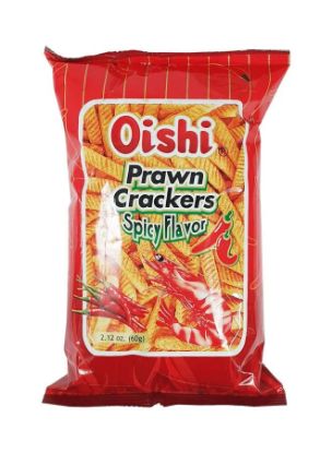 Picture of Oishi Prawn Crackers Spicy Flavor 60gm