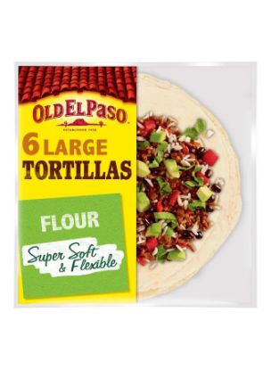 Picture of Old El Paso Wrap Tortilla 350gm