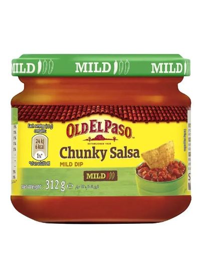 Picture of Old EL Paso Chunky Salsa Mild Dip 312gm