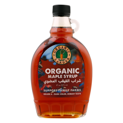 Picture of Organic Lader Maple Syrup Dark Color 375ml