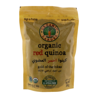 Picture of Organic Larder Organic Red Quinoa Gold Of The Inkas 340gm