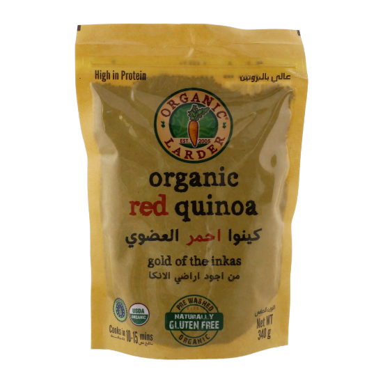 Picture of Organic Larder Organic Red Quinoa Gold Of The Inkas 340gm