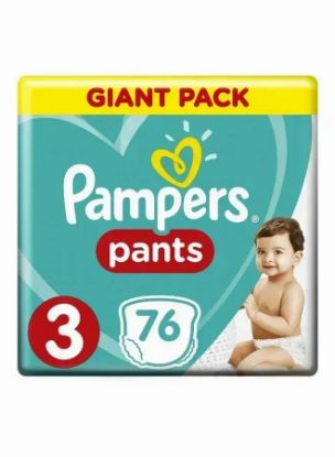 Picture of Pampers Baby Care Pants Medium 3 76's