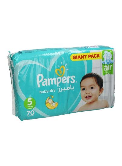 Picture of Pampers Baby Diaper Junior (Size 5) 70's