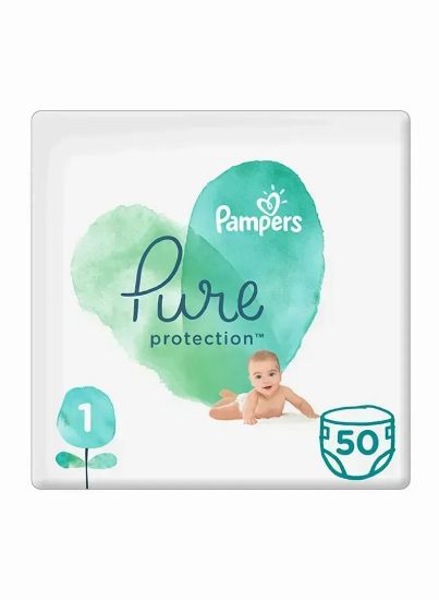 Picture of Pampers Baby Care Pure Protection Size1 50's