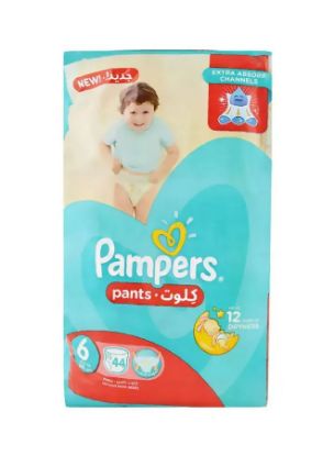 Picture of Pampers Baby Pants Diaper Size 6 16+kg 44's