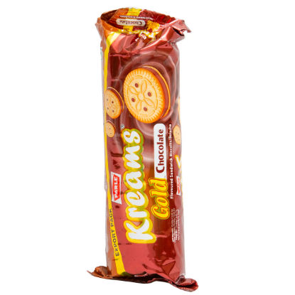 Picture of Parle Kreams Gold Chocolate Biscuits 75gm