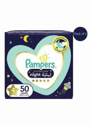 Picture of Pampers Premium Care Night Size 4 50's