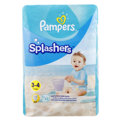 Picture of Pampers Splashers Swim Pants Size3-4 6-12Kg 12's