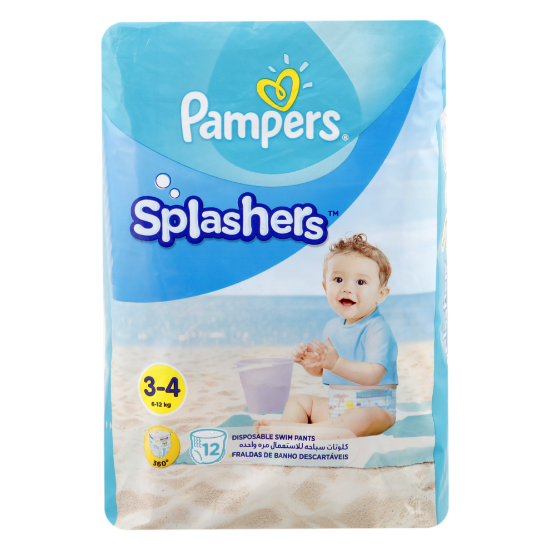 Picture of Pampers Splashers Swim Pants Size3-4 6-12Kg 12's