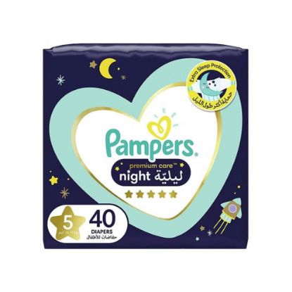 Picture of Pampers Premium Care Night Size 5 40's