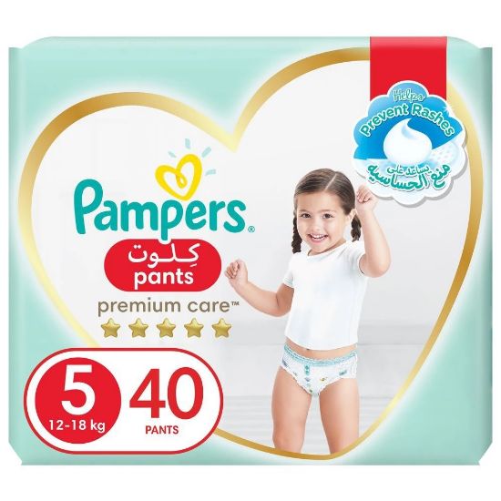 Picture of Pampers Premium Care Pant Size 5 12-18kg 40's