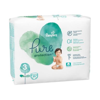 Picture of Pampers Pure Protection Pant Size 3 6-10kg 31's