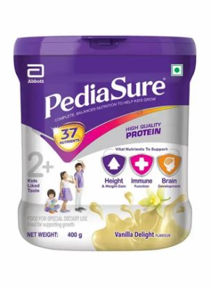 Picture of Abbott Pediasure Baby Milk Powder Classic Vanilla 400gm