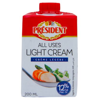 Picture of President All Uses Cooking Cream 200ml