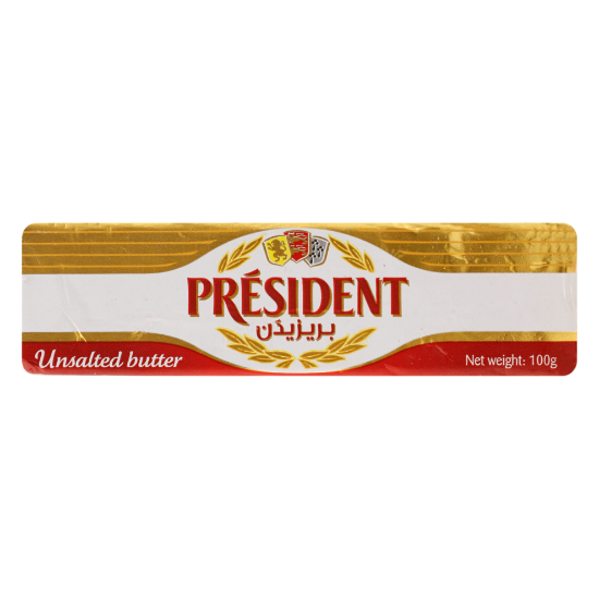 Picture of President French Butter Unsalted 100gm