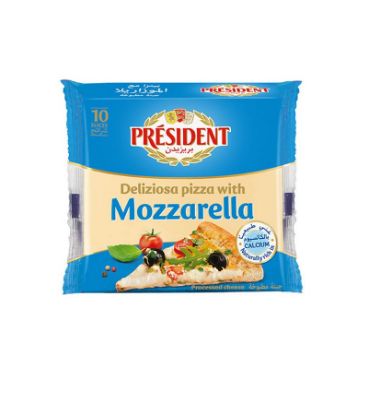 Picture of President Mozarela Cheese Slice 200gm