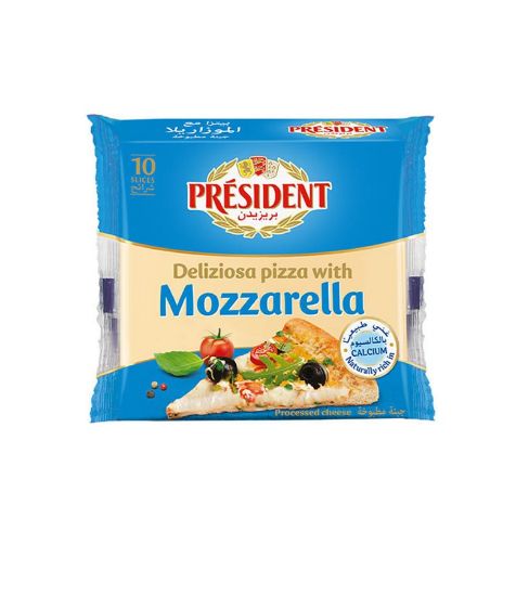 Picture of President Mozarela Cheese Slice 200gm