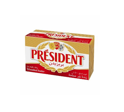 Picture of President Butter Unsalted 400gm