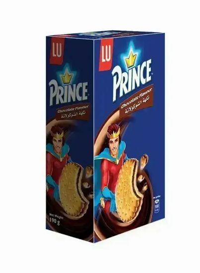 Picture of Lu Prince Chocolate Flavour Biscuit 190gm