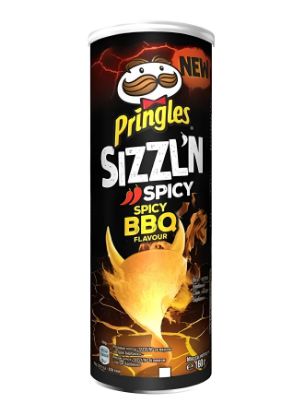 Picture of Pringles Chips Sizzler Bbq 160gm