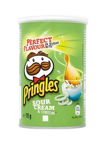 Picture of Pringles Sour Cream & Onion Chips 70gm