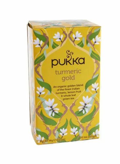 Picture of Pukka Turmeric Gold Green Tea Bag 20's