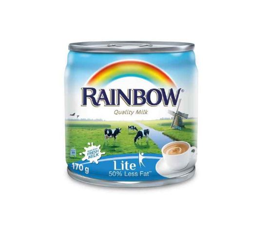 Picture of Rainbow Evaporated Milk Lite 170gm