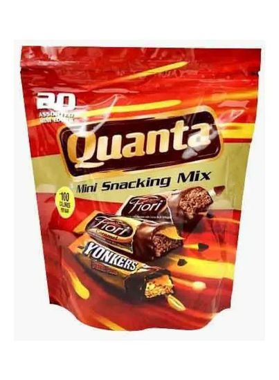 Picture of Quanta Mini Snacking Mix 20 Assorted Bars 384gm