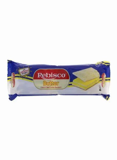 Picture of Rebisco Butter Cracker Sandwich Craem Filled Pack of 10, 32gm