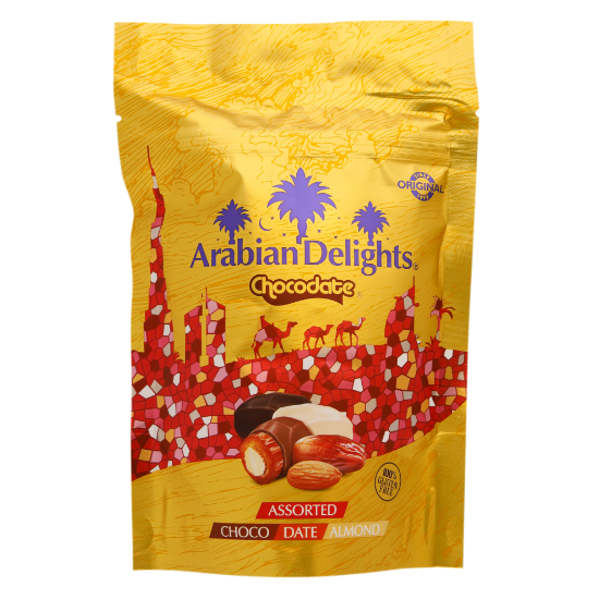 Picture of Arabian Delights Chocodate Choco, Date & Almond 90gm