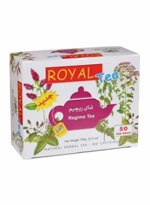 Picture of Royal Regima Natural Herbal 50's Tea Bags 100gm