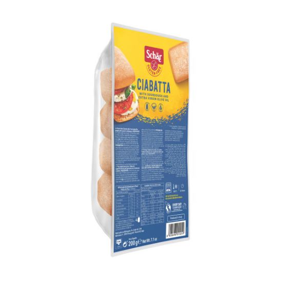 Picture of Schär Ciabatta Roll White Gluten Free 200gm