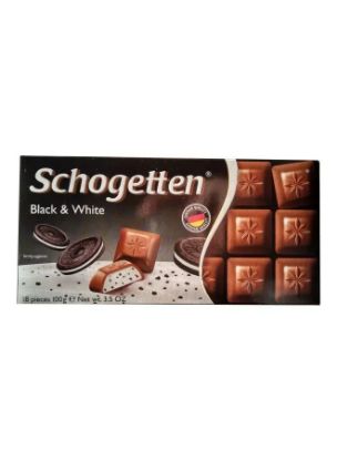 Picture of Schogetten Chocolate Black & White 100gm