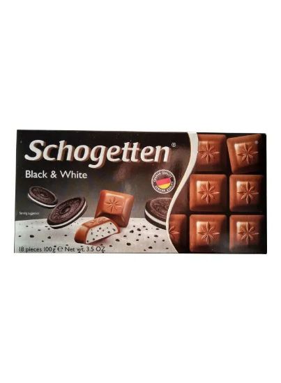 Picture of Schogetten Chocolate Black & White 100gm