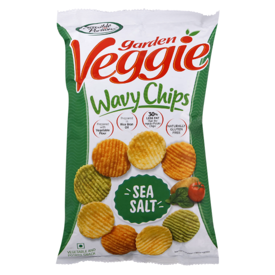 Picture of Sensible Potato Chips Wavy Sea Salt 120gm