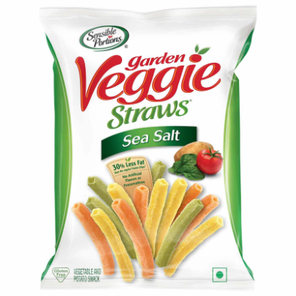 Picture of Sensible Portions Garden Veggie Straws Chips Sea Salt 30gm