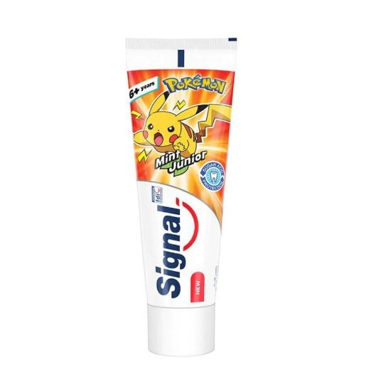 Picture of Signal 2 Toothpaste For 6 Years & Above Mint Junior Pokemon 75ml