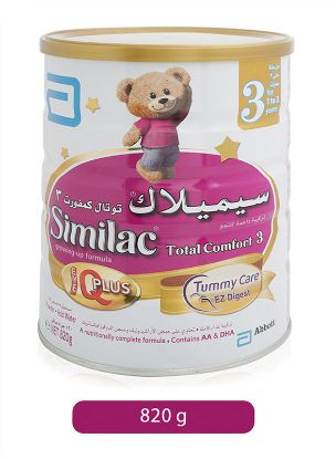 Picture of Abbott Similac Total Comfort 3 Growing Up Formula Milk Powder Tin For 1-3Years 820gm